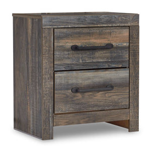 Drystan Twin Panel Bed with 2 Nightstands