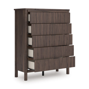 Cadmori Five Drawer Wide Chest