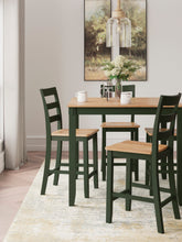 Load image into Gallery viewer, Gesthaven Counter Height 5 Pc Set (green)
