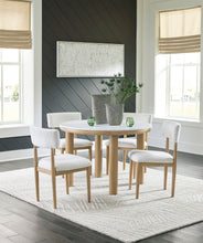 Load image into Gallery viewer, Sawdyn Round Dining Room Set 5 pc
