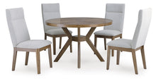 Load image into Gallery viewer, Roanhowe Round Dining Room Set 5 pc
