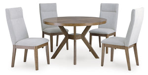 Roanhowe Round Dining Room Set 5 pc
