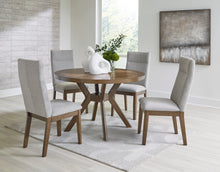 Load image into Gallery viewer, Roanhowe Round Dining Room Set 5 pc
