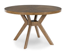 Load image into Gallery viewer, Roanhowe Round Dining Room Set 5 pc
