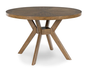 Roanhowe Round Dining Room Set 5 pc
