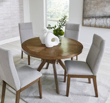 Load image into Gallery viewer, Roanhowe Round Dining Room Set 5 pc
