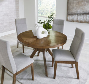 Roanhowe Round Dining Room Set 5 pc