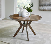 Load image into Gallery viewer, Roanhowe Round Dining Room Set 5 pc
