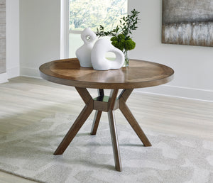 Roanhowe Round Dining Room Set 5 pc