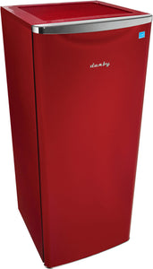 Danby 11.0 cu. ft. Contemporary Classic Apartment Size Fridge in Metallic Red