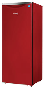 Danby 11.0 cu. ft. Contemporary Classic Apartment Size Fridge in Metallic Red