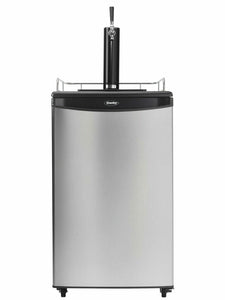 Danby 5.4 cu. ft. Single Tap Keg Cooler in Stainless Steel