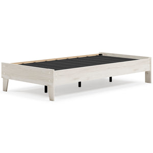Socalle Twin Platform Bed with 2 Nightstands