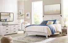 Load image into Gallery viewer, Shawburn Queen Panel Platform Bed with 2 Nightstands
