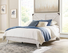 Load image into Gallery viewer, Shawburn Queen Panel Platform Bed with 2 Nightstands
