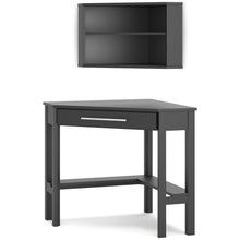Load image into Gallery viewer, Otaska Home Office Corner Desk with Bookcase
