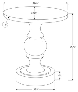 Black Accent Table