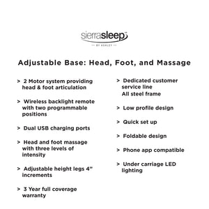 Head-Foot-Massage Model Better Adjustable Base