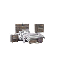 Load image into Gallery viewer, Drystan Full Panel Bed with 2 Nightstands
