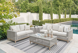 Seton Creek Outdoor Sofa with Cushion