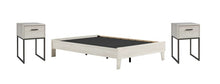Load image into Gallery viewer, Socalle Full Platform Bed with 2 Nightstands
