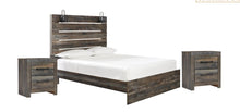 Load image into Gallery viewer, Drystan King Panel Bed with 2 Nightstands

