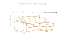 Load image into Gallery viewer, Darcy Sofa Chaise
