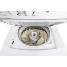 Load image into Gallery viewer, Electric Unitized Spacemaker 4.4Cu. Ft. (IEC) Washer / 5.9 Cu. Ft. Dryer White GE

