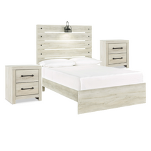 Load image into Gallery viewer, Cambeck Full Panel Bed with 2 Nightstands
