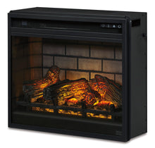 Load image into Gallery viewer, Dorrinson Corner TV Stand with Electric Fireplace
