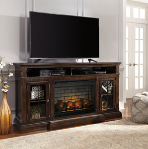 Roddinton XL TV Stand w/Fireplace Option