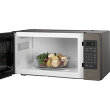 Load image into Gallery viewer, GE Profile 1.1 Cu. Ft. Countertop Microwave Slate
