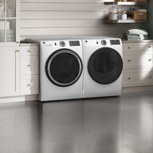 Load image into Gallery viewer, GE® 5.5 cu. ft. (IEC) Capacity Washer with Built-In Wifi White - GFW550SMNWW
