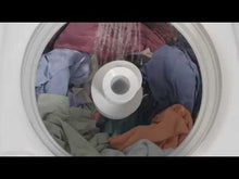 Load and play video in Gallery viewer, GE 4.4 Cu. Ft. Top Load Washer with SaniFresh Cycle White - GTW331BMRWS
