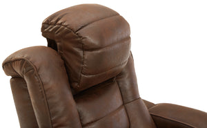 Owner's Box Power Recliner with Adjustable Headrest