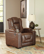 Load image into Gallery viewer, Owner&#39;s Box Power Recliner with Adjustable Headrest
