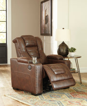 Load image into Gallery viewer, Owner&#39;s Box Power Recliner with Adjustable Headrest
