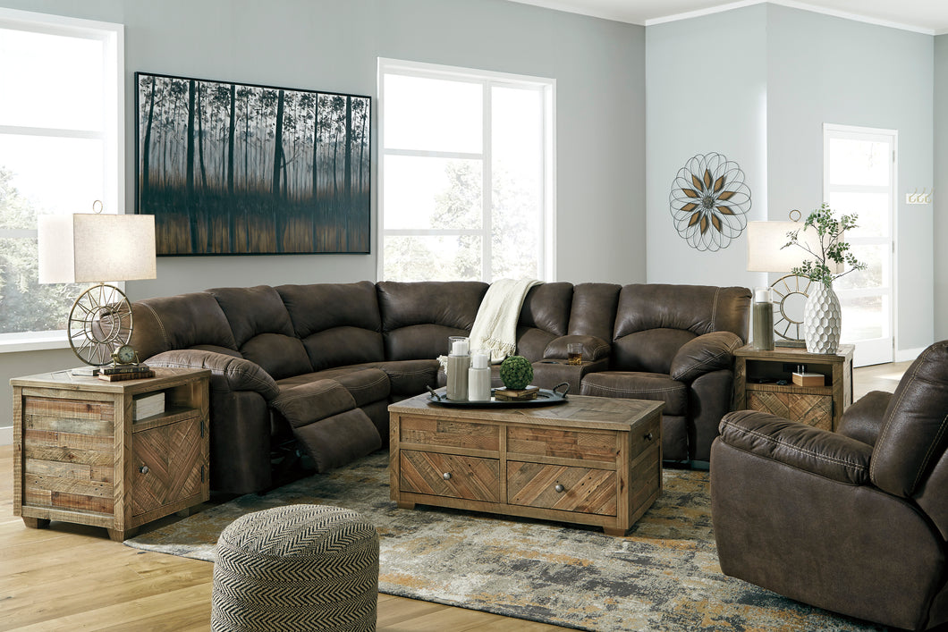Tambo 2 Piece Reclining Sectional