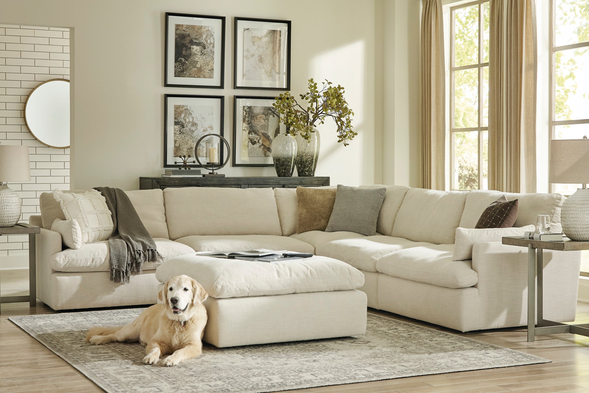 Tanavi 5 Piece Sectional Ashley HomeStore