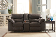 Load image into Gallery viewer, Boxberg Reclining Loveseat W/ Console

