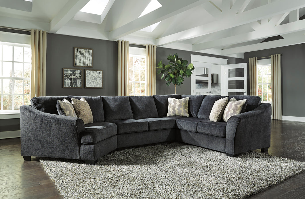 Eltmann 3 Piece Sectional W/ Cuddler