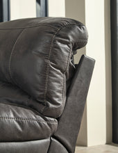 Load image into Gallery viewer, Dunwell Power Reclining Sofa  W/ adjustable headrests
