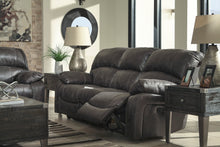Load image into Gallery viewer, Dunwell Power Reclining Sofa  W/ adjustable headrests

