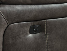 Load image into Gallery viewer, Dunwell Power Reclining Sofa  W/ adjustable headrests
