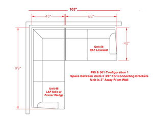 Bovarian 2 Piece Sectional
