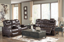 Load image into Gallery viewer, Warnerton Power Reclining Sofa with Adjustable Headrest
