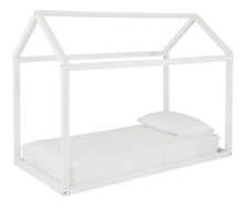 Load image into Gallery viewer, Flannibrook Twin House Bed Frame
