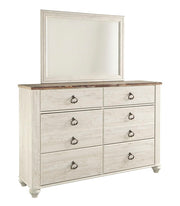 Willowton Dresser With Mirror Option