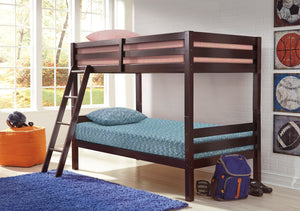 Halanton Twin/Twin Bunk Bed w/Ladder