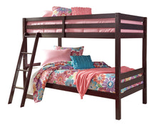 Load image into Gallery viewer, Halanton Twin/Twin Bunk Bed w/Ladder
